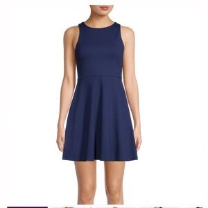 Susana Monaco XS nwt navy blue dress